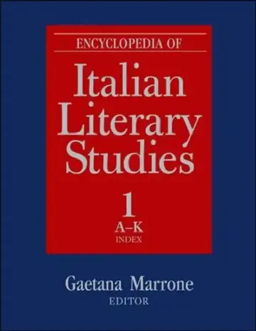 Cover of Encyclopedia of Italian Literary Studies