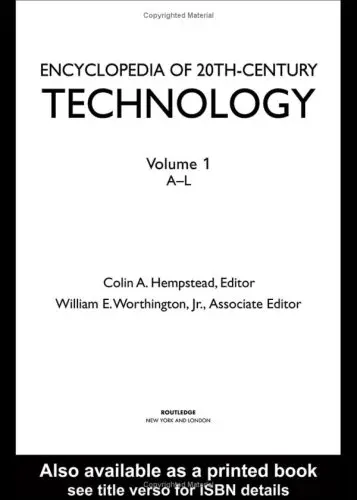 Cover of Encyclopedia of 20Th-Century Technology