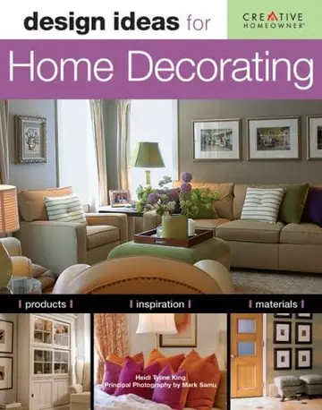 Cover of Design Ideas for Home Decorating