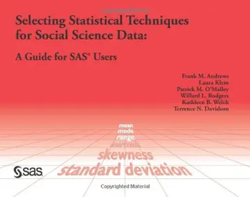 Cover of Selecting Statistical Techniques for Social Science Data