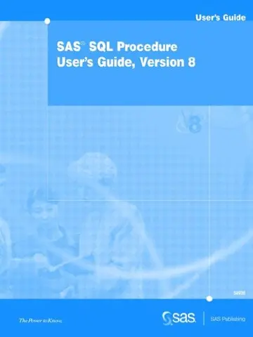 Cover of SAS(R) SQL Procedure User's Guide, Version 8