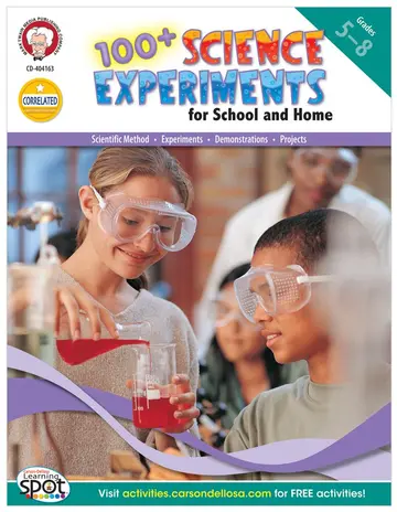 Cover of 100+ Science Experiments for School and Home