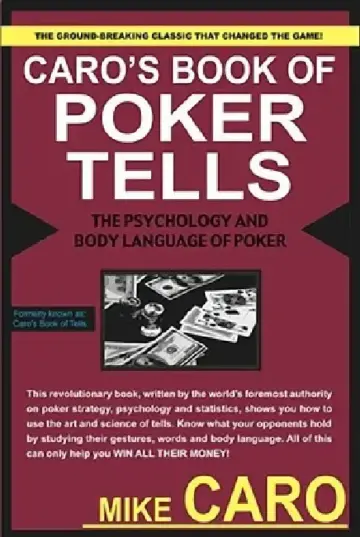 Cover of Caro's Book of Poker Tells