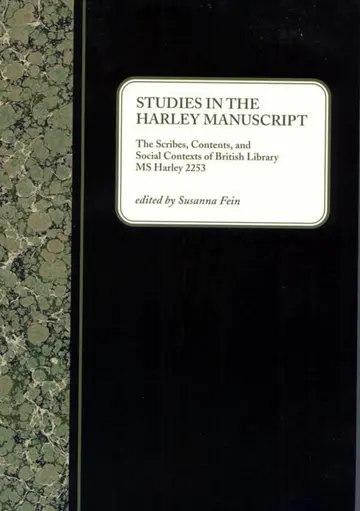 Cover of Studies in the Harley Manuscript