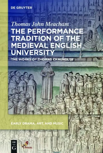 Cover of The Performance Tradition of the Medieval English University