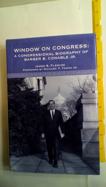Cover of Window on Congress – A Congressional Biography of Barber B. Conable, Jr