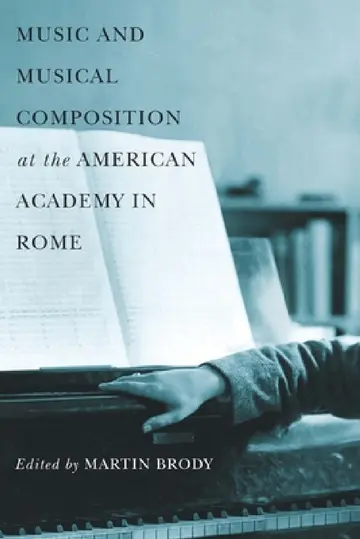 Cover of Music and Musical Composition at the American Academy in Rome