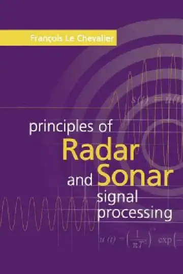 Cover of Principles of Radar and Sonar Signal Processing