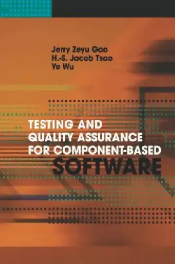 Cover of Testing and Quality Assurance for Component-Based Software