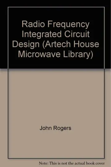 Cover of Radio Frequency Integrated Circuit Design
