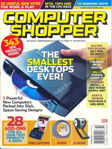 Cover of Computer Shopper, October 2006 Issue