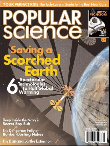 Cover of Popular Science magazine, September 2005 Issue