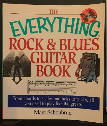 Cover of The Everything Rock & Blues Guitar Book