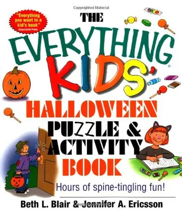Cover of The Everything Kids' Halloween Puzzle and Activity Book