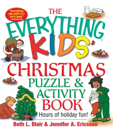 Cover of The Everything Kids' Christmas Puzzle and Activity Book