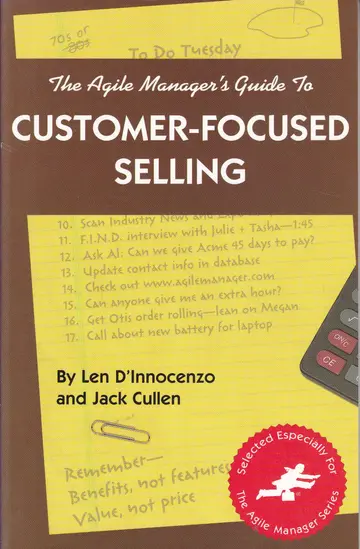 Cover of Agile Manager's Guide to Customer-Focused Selling