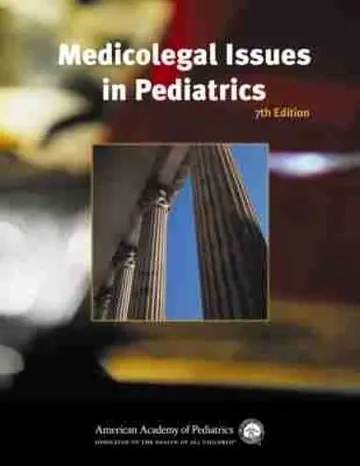 Cover of Medicolegal Issues in Pediatrics