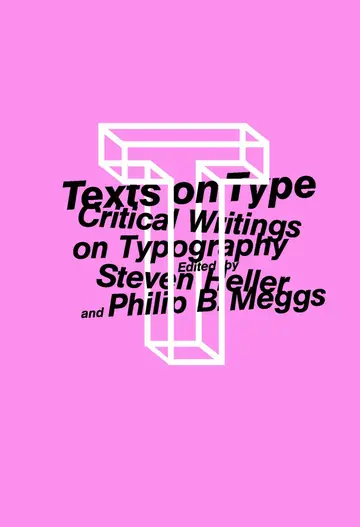 Cover of Texts on Type