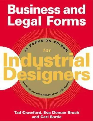 Cover of Business and Legal Forms for Industrial Designers