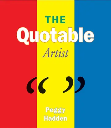 Cover of The Quotable Artist