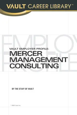 Cover of Mercer Management Consulting 2003