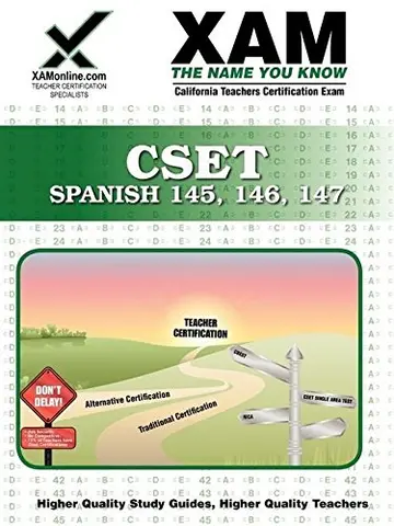 Cover of CSET Spanish 145, 146, 147