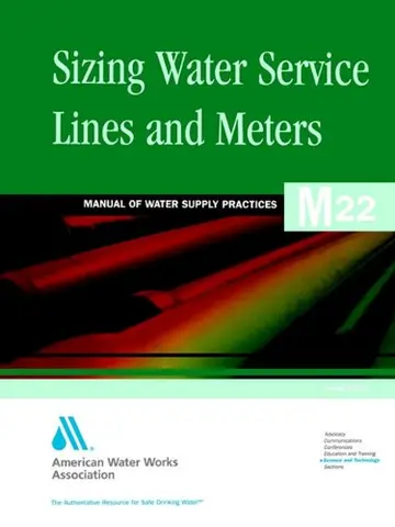 Cover of Sizing Water Service Lines & Meters (M22), Second Edition