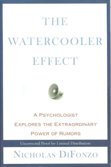 Cover of The Watercooler Effect
