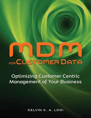 Cover of MDM for Customer Data