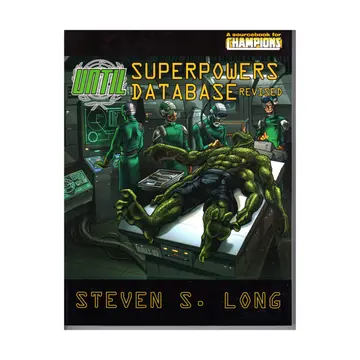 Cover of UNTIL Superpowers Database