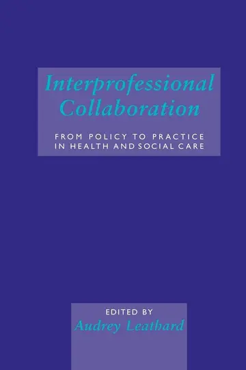 Cover of Interprofessional Collaboration
