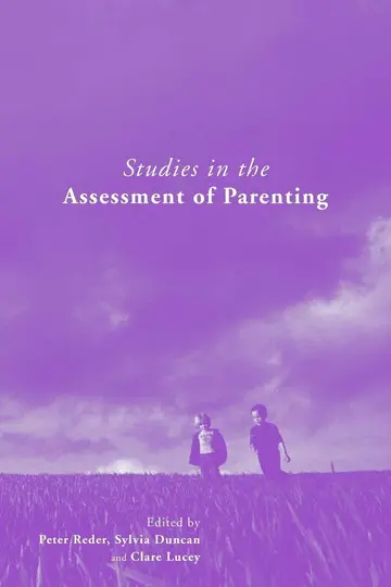 Cover of Studies in the Assessment of Parenting