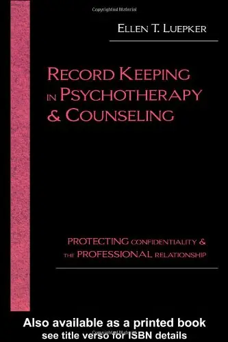 Cover of Record Keeping in Psychotherapy and Counseling