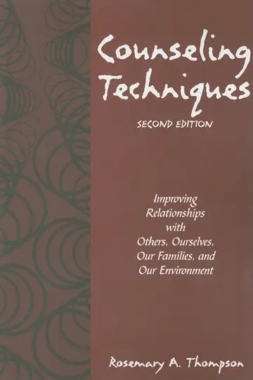 Cover of Counseling Techniques