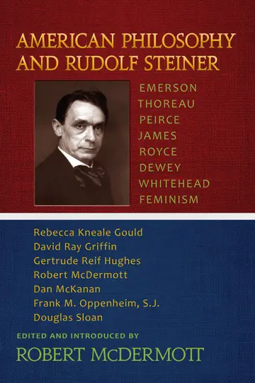 Cover of American Philosophy and Rudolf Steiner