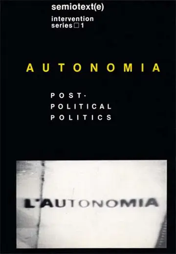 Cover of Autonomia