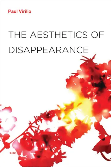 Cover of The Aesthetics of Disappearance (Semiotext(e) / Foreign Agents)
