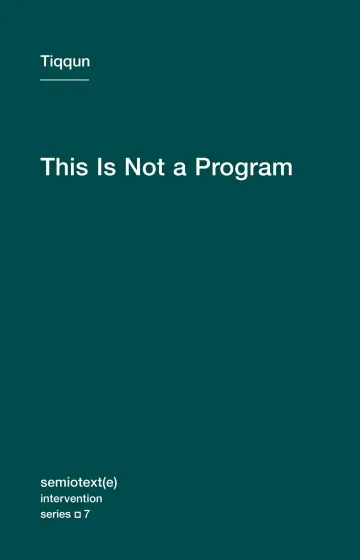 Cover of This Is Not a Program