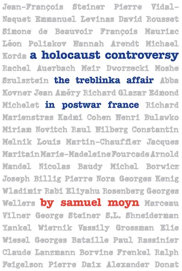 Cover of A Holocaust Controversy – The Treblinka Affair in Postwar France