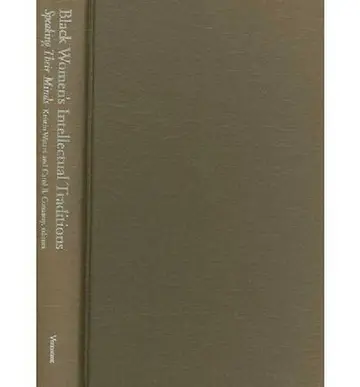 Cover of Black Women's Intellectual Traditions