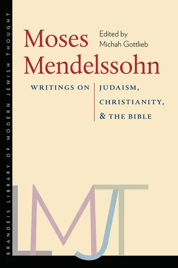 Cover of Moses Mendelssohn