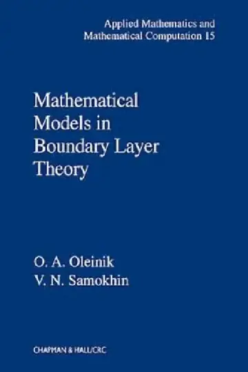 Cover of Mathematical Models in Boundary Layer Theory