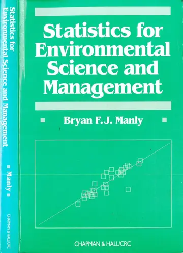 Cover of Statistics for Environmental Science and Management