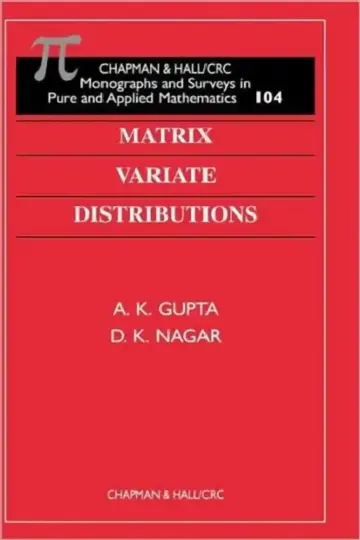 Cover of Matrix Variate Distributions