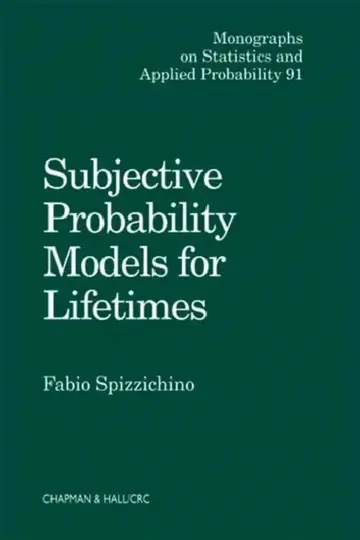 Cover of Subjective Probability Models for Lifetimes
