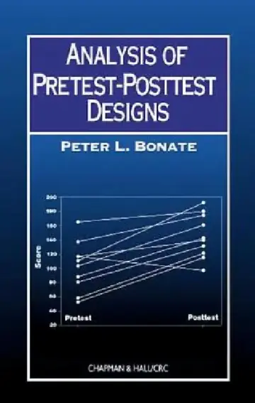 Cover of Analysis of Pretest-Posttest Designs