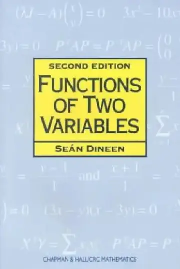 Cover of Functions of Two Variables