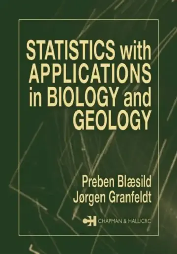 Cover of Statistics with Applications in Biology and Geology
