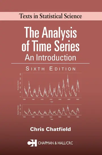 Cover of The Analysis of Time Series