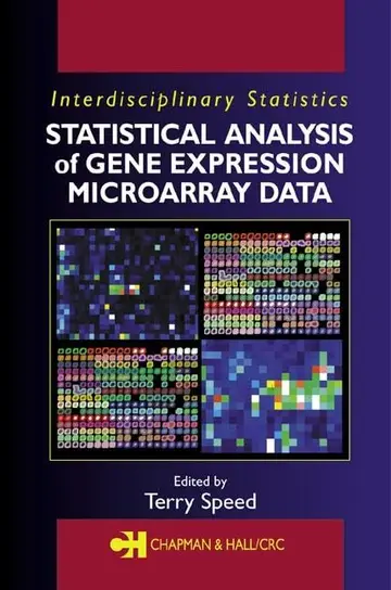 Cover of Statistical Analysis of Gene Expression Microarray Data